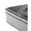 Matelas Pure Ice Ultra 15" King. Surface de couchage plus fraîche avec 5 cm de cuivre, gel, argent et graphite. Ressorts ensachés sur tout le pourtour pour une meilleure absorption des chocs. Ajustable. Fabriqué en Chine - Pour une nuit de sommeil réparatrice. Graphite