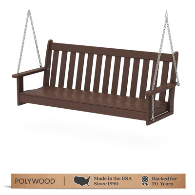 POLYWOOD Vineyard 60.5" Porch Swing