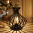 Marlow Home Co. 19Cm Nordic Style Side Lamp Battery Operated with 6 Hour Timer (Black)