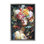  «Rose Bedecked Woman», toile flottante encadrée par Leon Devenice