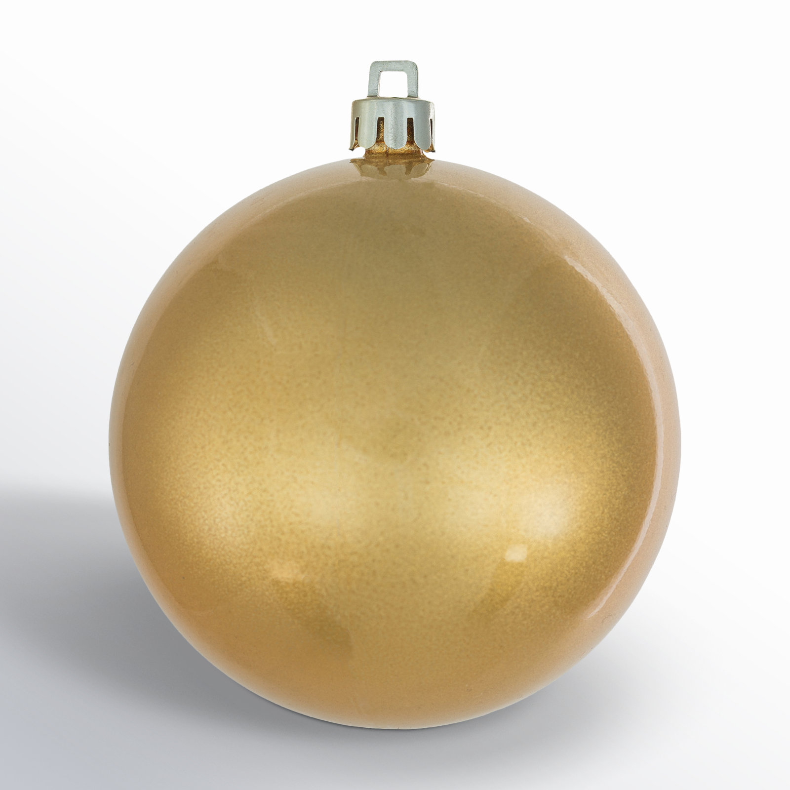Holiday Décor Ball Ornament, Frosty Mint, 3" H x 3" W x 3" D