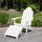 Hinz Outdoor Adirondack Chair With Ottoman-119034086