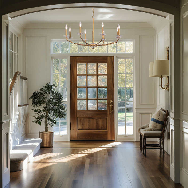 Mercer41 Lobianco - Chandelier, 8, 20.13" H x 36" W x 36" D