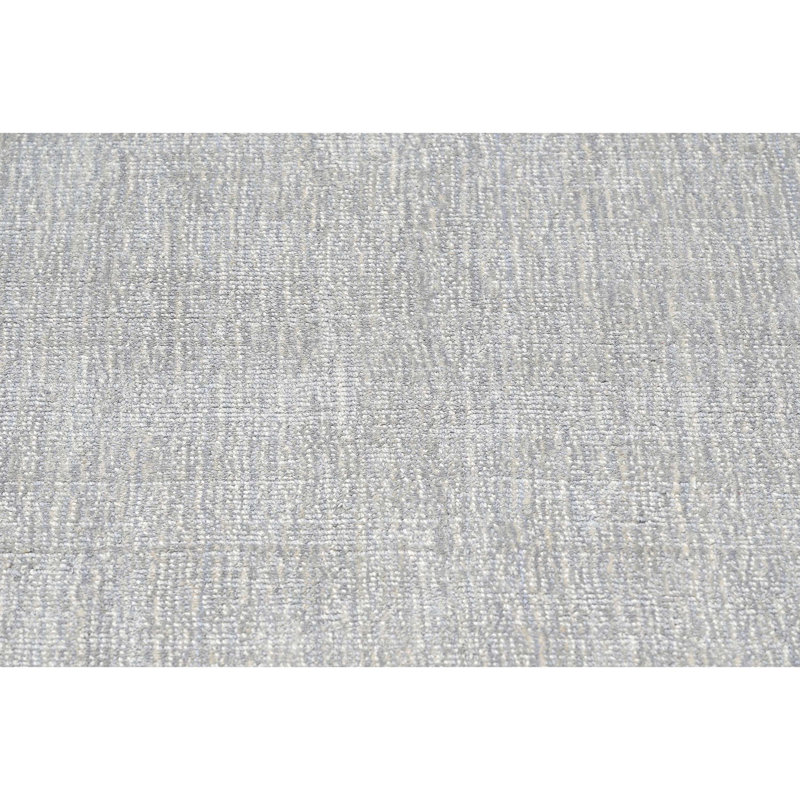 Silk Area Rug in Light Grey, Rectangle 12' x 15'