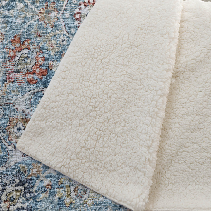 Couverture jetée en sherpa One Pixie Street Multi 50" x 70", multicolore