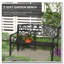 Banc de patio extérieur