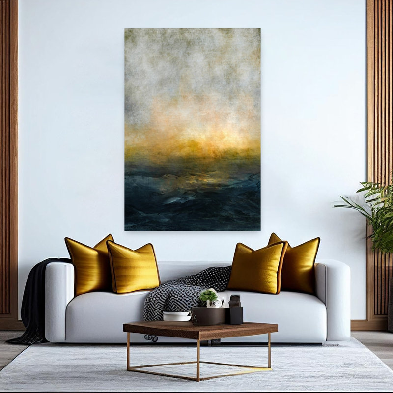 Art contemporain contemporain contemporain, H 60 po x l 40 po