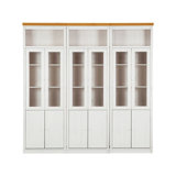 Demetricia 223cm H x 222cm W Library Bookcase