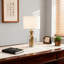 Lampe de chevet en verre Modern Glam