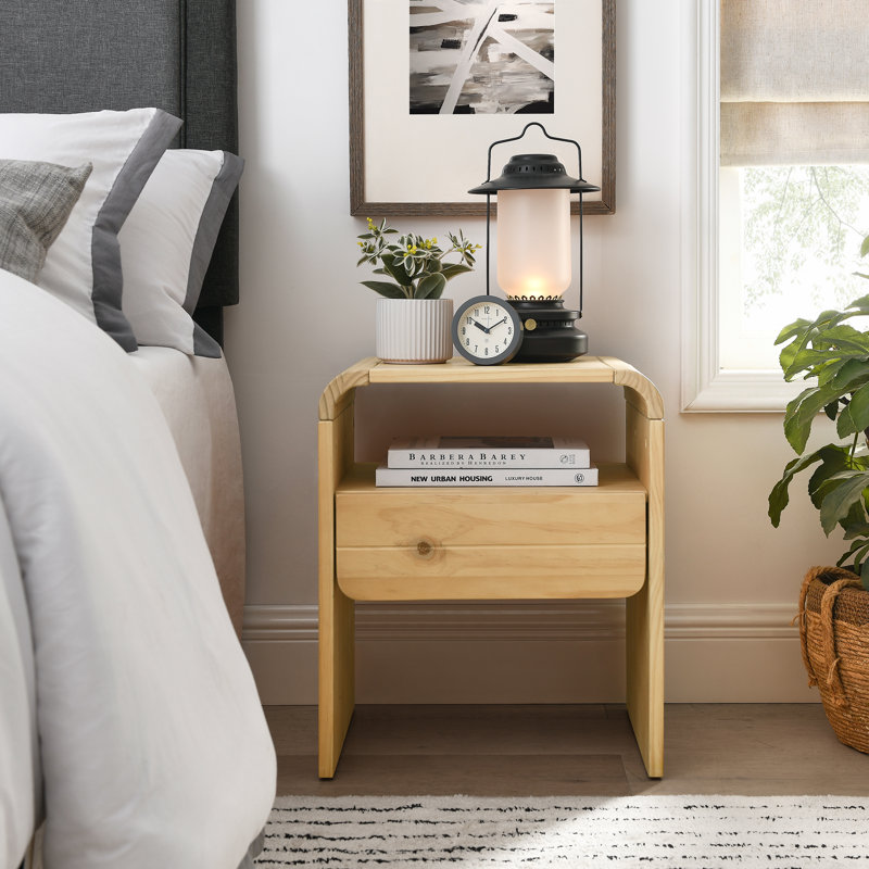 Table de bout avec rangement Rackerby