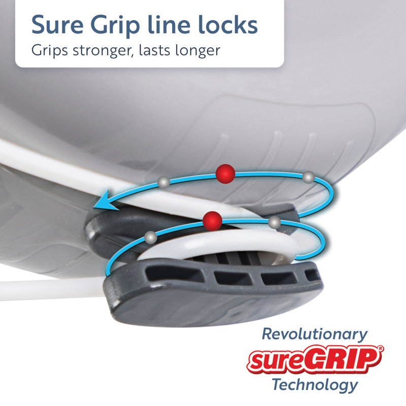 Minky Suregrip Reel 300cm Retractable Clothes Line