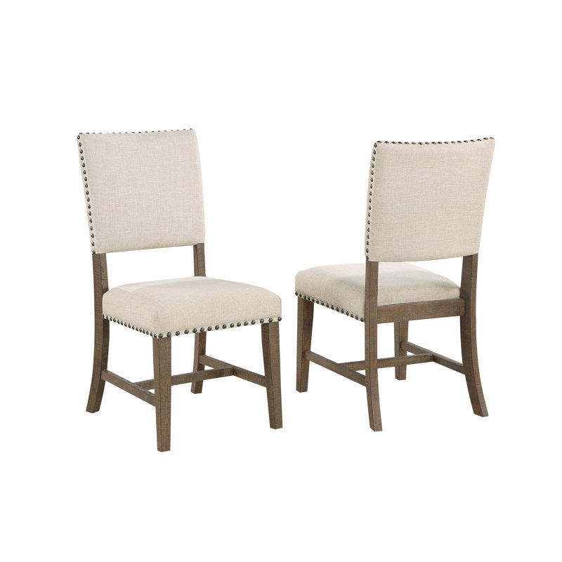 Chaise d'appoint en lin Kailei
