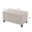Banc de rangement avec repose-pieds 33 pouces-668140988