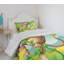 Multicolore ensemble de couvre-lit 2 singes et bananes Ambesonne-101566416