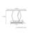 Nordic style diamond-shaped console table-1395670772