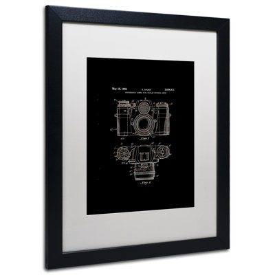 « graphic camera 1962 », impression sur toile encadrée