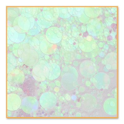 Confettis irisés Polkadots