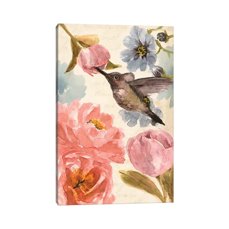 Nectar's Sip II by Annie Warren - Wrapped Canvas Print, 20.32 cm H x 30.48 cm W