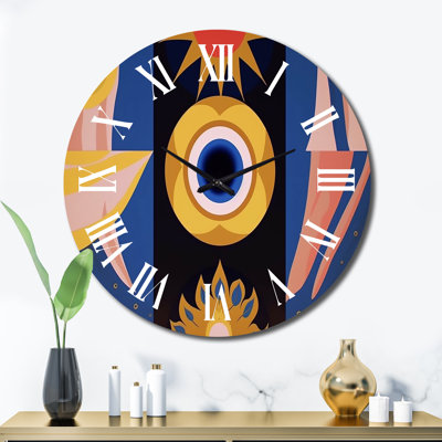 Horloge murale géométrique Awakening Of Bodhi