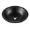 Lavabo de salle de bain noir Monarch Abode 16