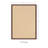 Nannette Handmade Light Beige Berber with Brown Cotton Border Made in the USA Area Rug-1480499389