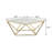 Amandalynn Square Coffee Table in White-1734358455-1734358459-1734358456