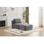 Canapé modulaire en mousse à mémoire de forme moderne, méridienne simple pour le salon, canapé modulaire Cloud pour animaux de compagnie, tissu en velours côtelé, repose-pieds mobile, aucun assemblage requis-479781626