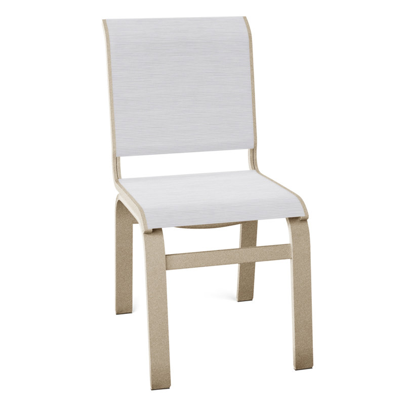 Chaise d'appoint de salle à manger Hiraku, Désert texturé, Abalone