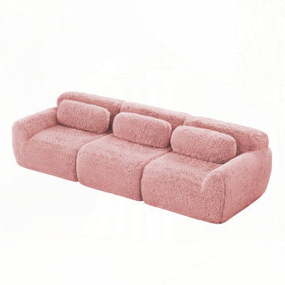 2-seater Modular Sectional Sofa Couches,No Assembly Required