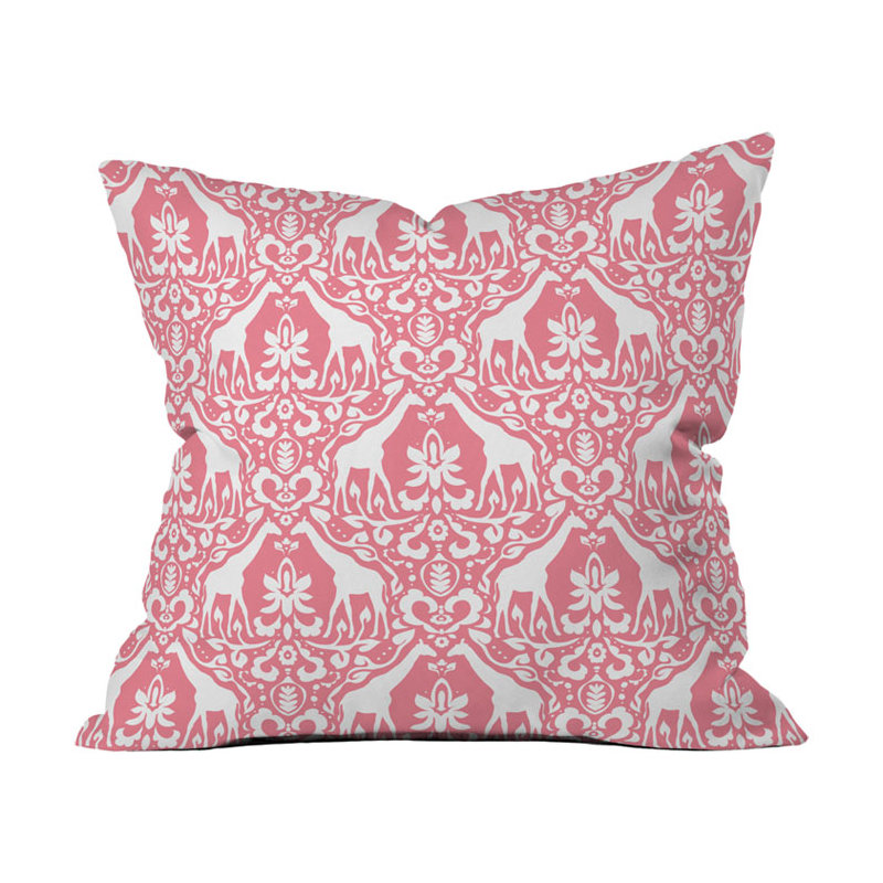 Coussin Girafe, 26 po x 26 po