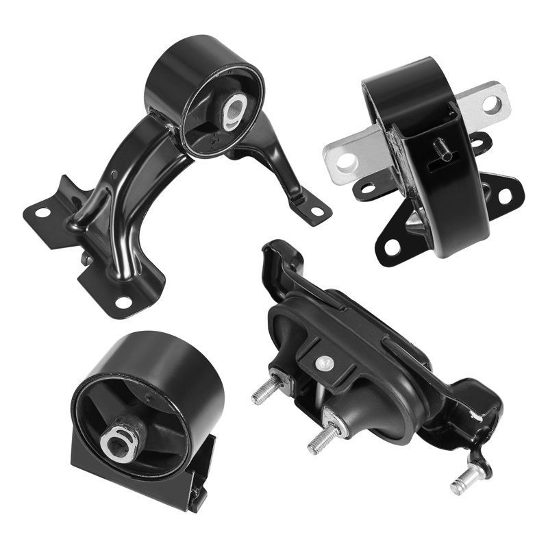 Moteur - Ensemble de remplacement de support de moteur et de boîte de vitesses, ensemble de 4, compatible avec le V6 de 3,6 L de 2011 à 2016 de Chrysler Town & Country, remplacement OE # A5665, A5480, A5589, A5577, support sécurisé