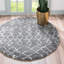 Paquette Geometric Shag Area Rug-880672475