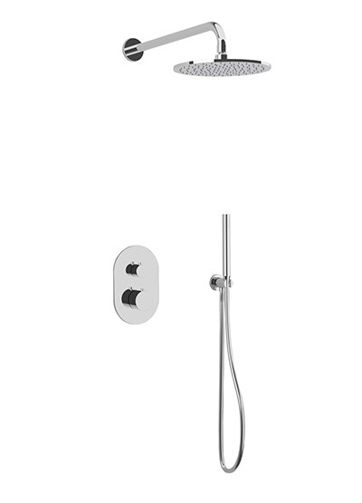 Opera Complete Shower System, Chrome