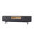 Modern TV Stand with Wall-Mount Option, Anthracite Color, 70.9 x 18.9 x 13.8 inches | 100% Melamine Coated Particle Board, 0.7 inches Thick | Durable Metal Legs, PVC Edgebanding & Multiple Shelves, Stylish & Functional Design