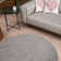 Myshaggy Collection Rugs Solid Design in Grey