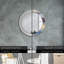 Huldar Glass Flat Wall Mirror