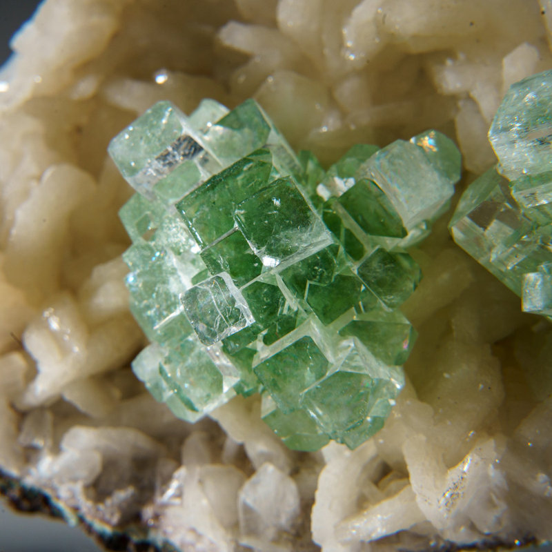 Fluorapophyllite Landscape & Nature Crystal