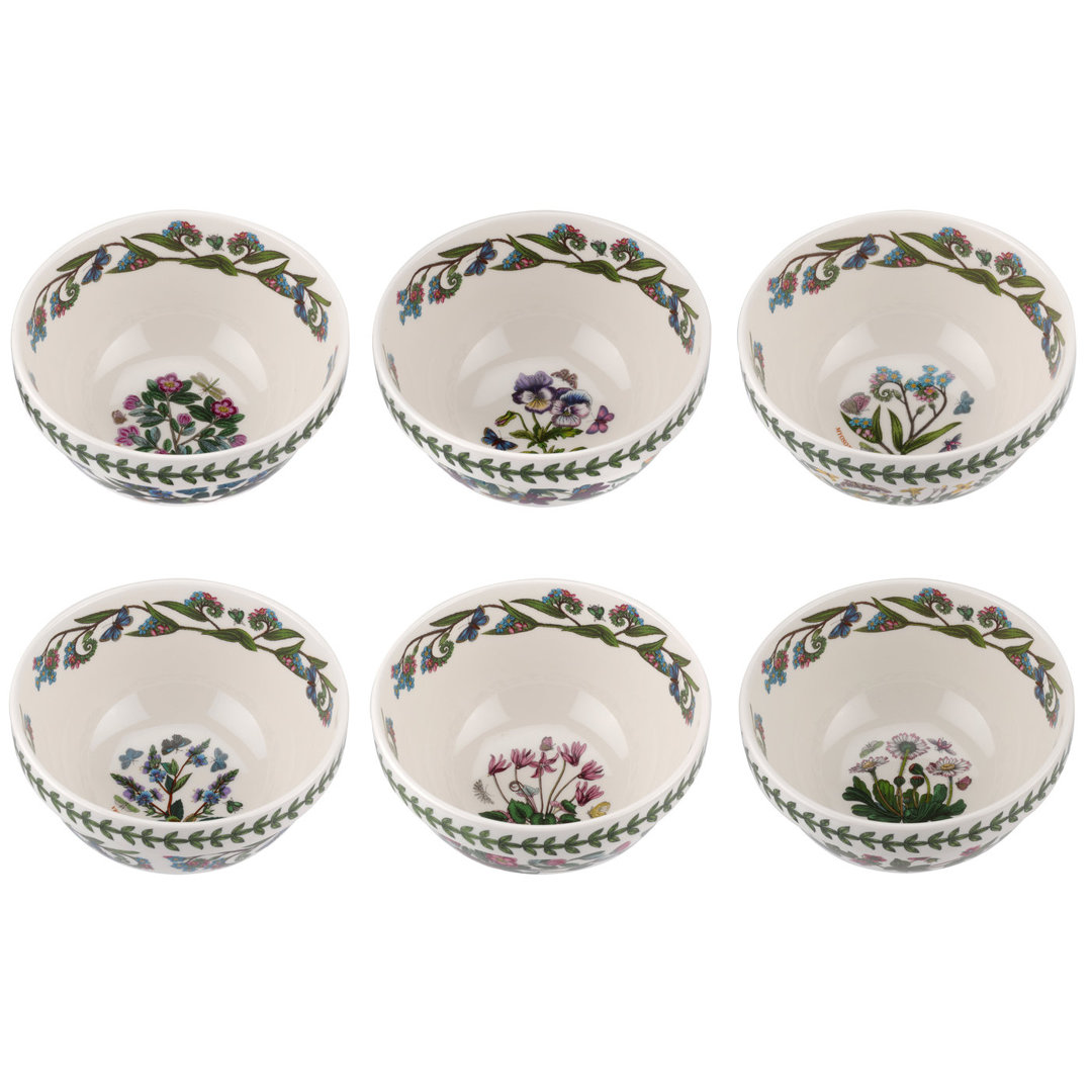 Portmeirion Botanic Garden Stacking Bowl 7" (Set of 6) Portmeirion
