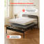 Bunkie Board, grand lit 80,3 x 60,2 po, planche de lit pliable sous le matelas avec sangles autoagrippantes, noyau en PP avec tissu Oxford 600D, anti-affaissement pour les cadres en métal, les lits superposés et les canapés-lits
