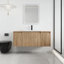 Meuble-lavabo mural 48 po avec plateau en résine Vowar-1933074063