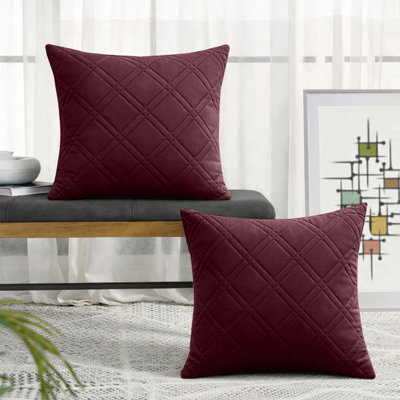 Geometric Square Cushion