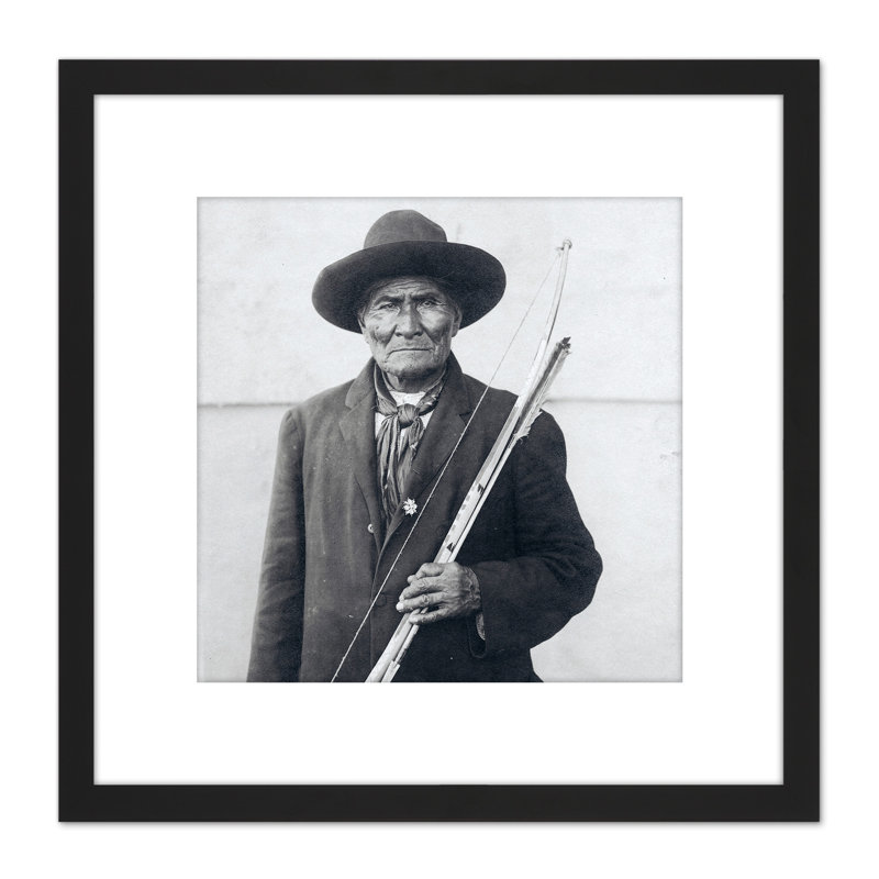 Geronimo Apache Chief Native American - Single Picture Frame Print