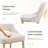 Upholstered Dining Chair With Solid Wood Legs-810922207-810922206