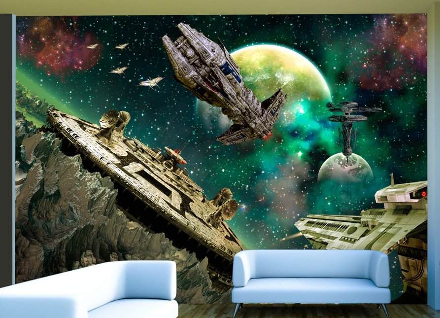 Tapete Space Fleet 2,8 m x 400 cm