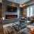 Gidney Black Electric Fireplace-1656266850