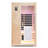 2-Person Indoor Far-Infrared Hemlock Sauna Room