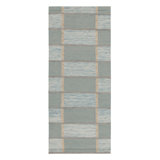 Scandinavian Hand Knotted Wool Geometric Area Rug