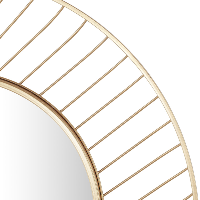 Lozandier Metal Flat Wall Mirror