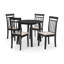 Exeter 90 cm Extendable Round Dining Table with Wood Base-59794208
