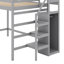 Lit mezzanine double avec garde-robe-2029846890